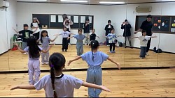 HIPHOPダンスレッスン風景